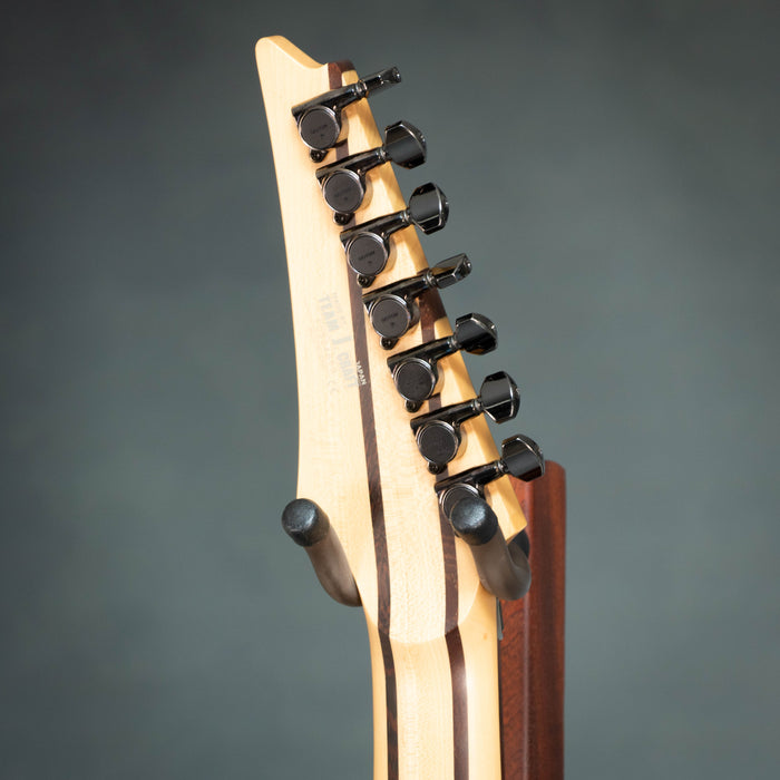 Ibanez J Custom RG8127 7 String Electric Guitar w/Case - Violin Burst - Preowned