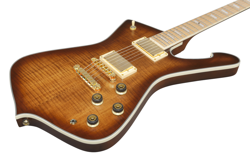 Ibanez IC420MFM Electric Guitar - Caramel Burst Low Gloss
