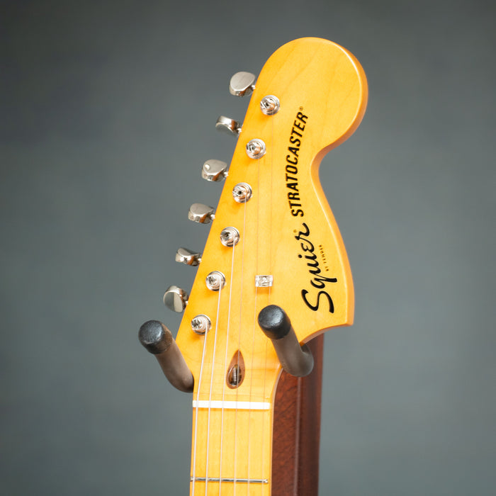 Squier 2021 Classic Vibe 70s Stratocaster w/Case - Black - Preowned