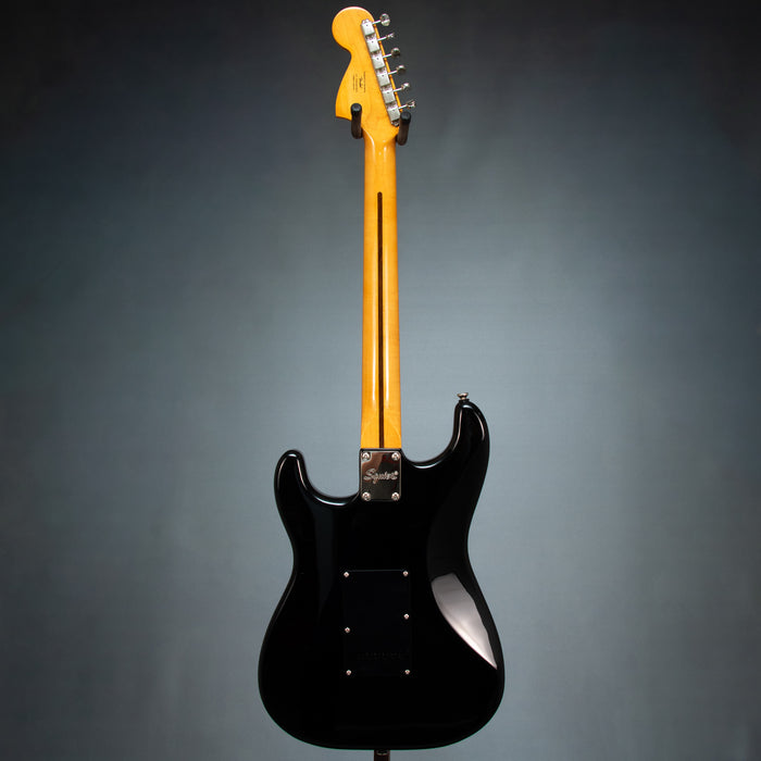 Squier 2021 Classic Vibe 70s Stratocaster w/Case - Black - Preowned