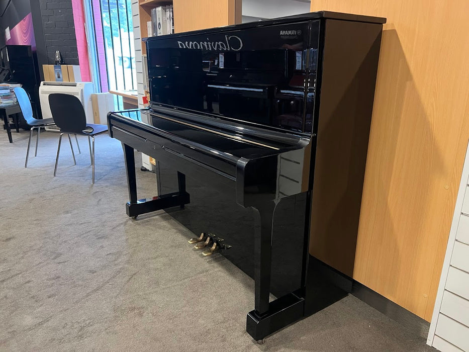 Yamaha U1H 121cm Preowned Upright piano 2160036- Polished Ebony