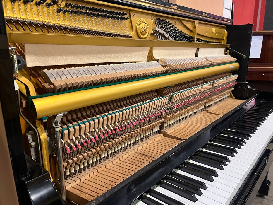 Yamaha U1H 121cm Preowned Upright piano 2160036- Polished Ebony