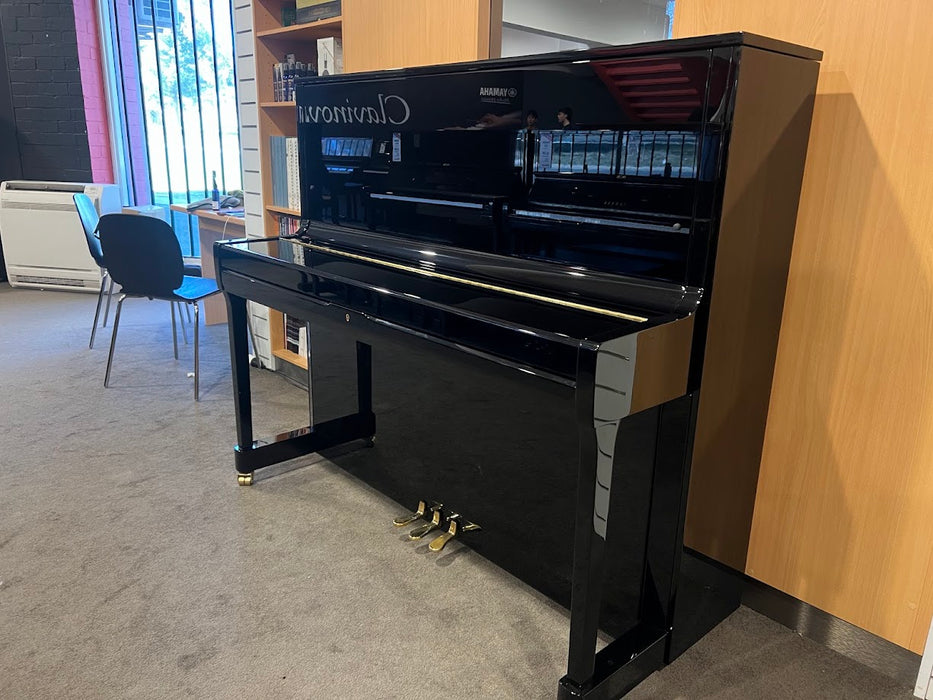 Kawai K-500 130cm Preowned Upright Piano 2713232 - Polished Ebony