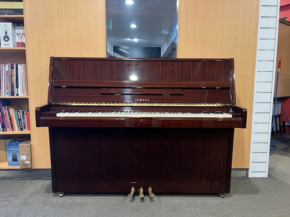 Yamaha P2 116cm Preowned Upright Piano - Polished Mahogany