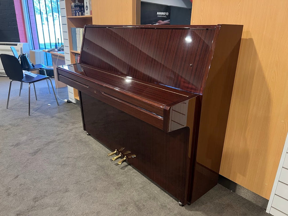 Yamaha P2 116cm Preowned Upright Piano - Polished Mahogany
