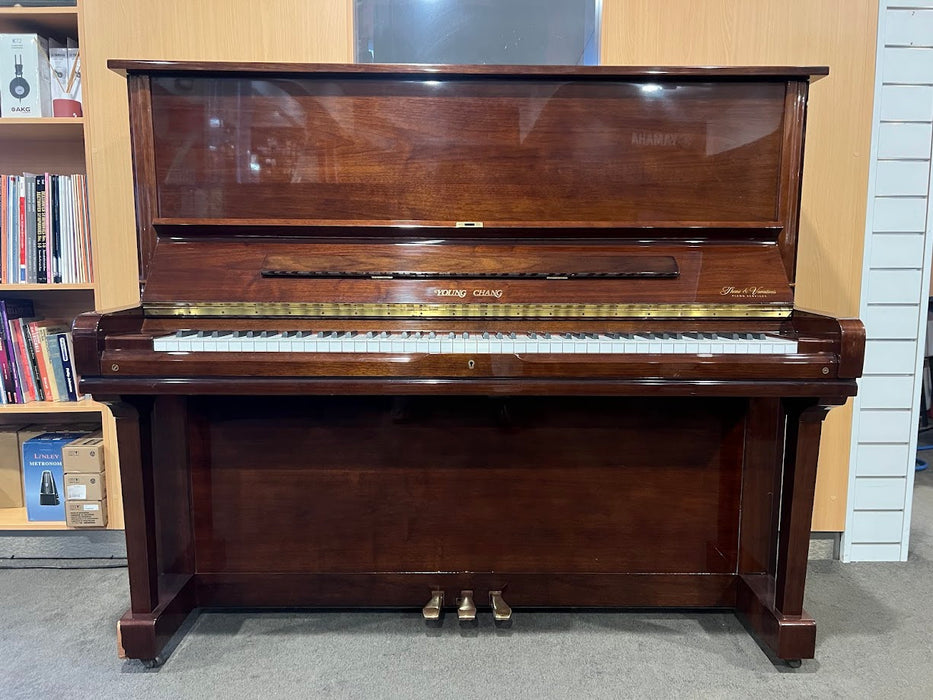 Young Chang U131 131cm Preowned Upright Piano - Polished Walnut