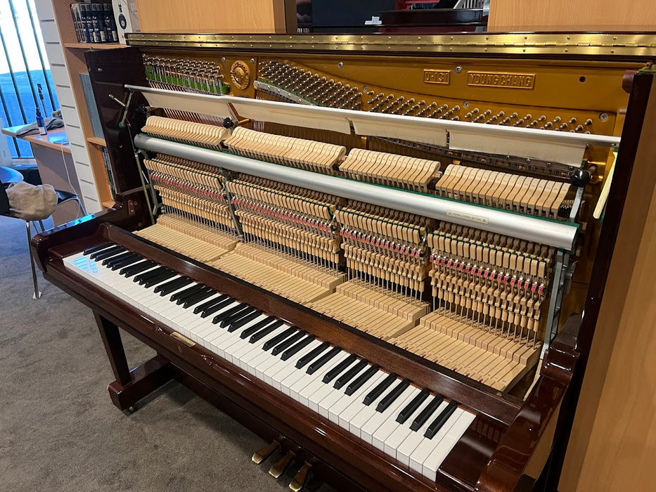 Young Chang U131 131cm Preowned Upright Piano - Polished Walnut
