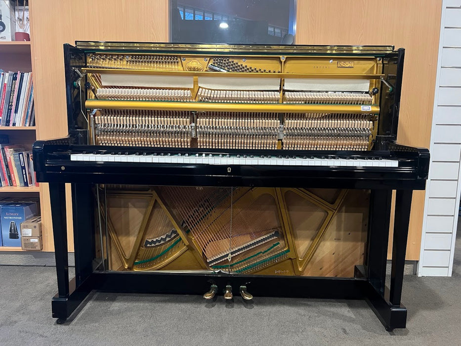Royale RS-21 121cm Preowned Upright Piano 82291 - Polished Ebony
