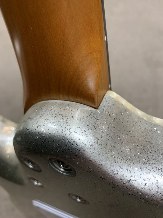 JET JS-500-SLS HH Electric Guitar - Silver Sparkle - B-Stock