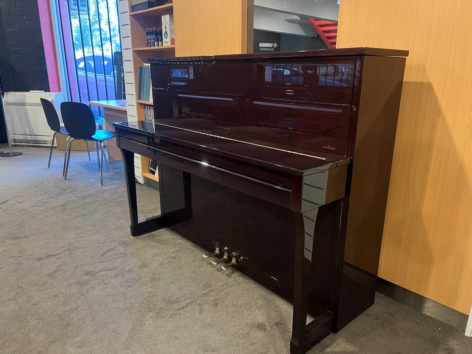 Schimmel I 115 Tradition Preowned Upright Piano - Polished Mahogany