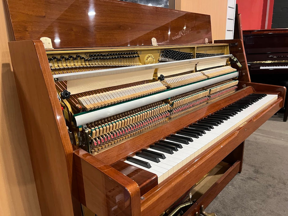 Yamaha M1J 108cm Preowned Upright Piano 3649822 - Polished Mahogany