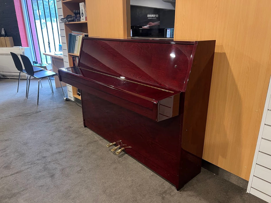 Yamaha C108 108cm Preowned Upright Piano 5203729 - Polished Mahogany