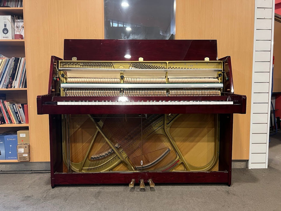 Yamaha C108 108cm Preowned Upright Piano 5203729 - Polished Mahogany