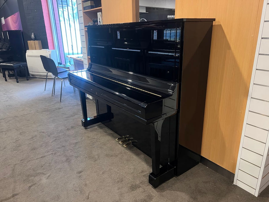 Yamaha U3A 131cm Preowned Upright Piano 3851748 - Polished Ebony