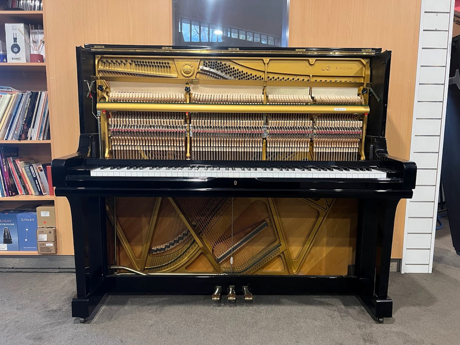 Yamaha U3A 131cm Preowned Upright Piano 3851748 - Polished Ebony