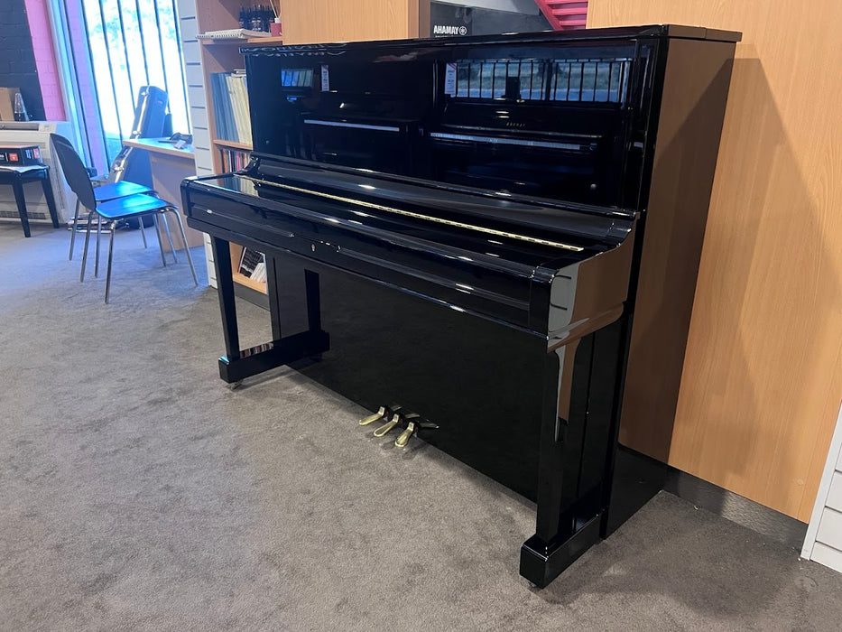 Yamaha YUS1 121cm Preowned Upright Piano 6572112 - Polished Ebony