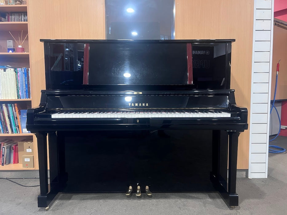 Yamaha U5 131cm Preowned Upright Piano 5602600 - Polished Ebony