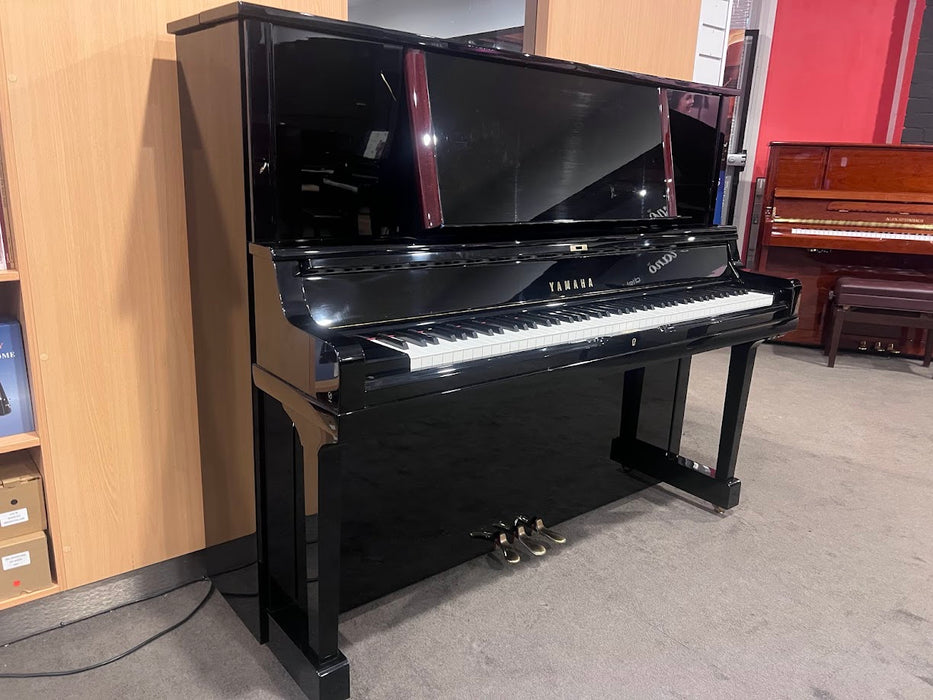 Yamaha U5 131cm Preowned Upright Piano 5602600 - Polished Ebony