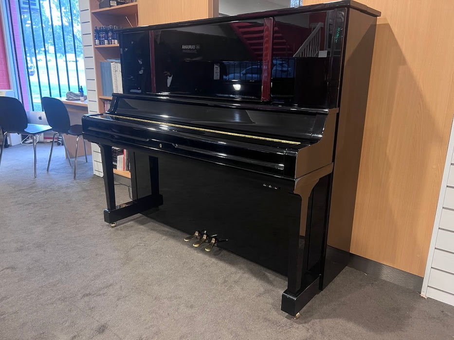 Yamaha U5 131cm Preowned Upright Piano 5602600 - Polished Ebony