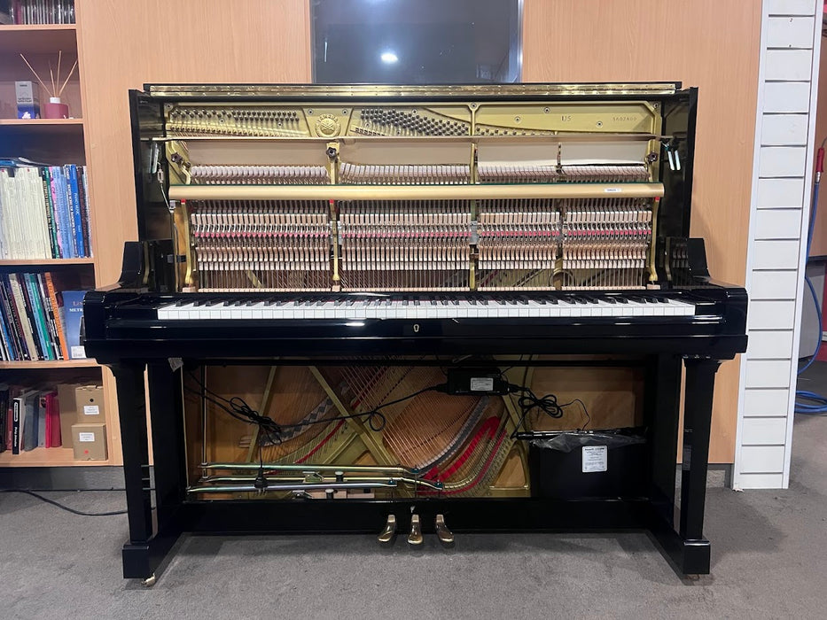 Yamaha U5 131cm Preowned Upright Piano 5602600 - Polished Ebony