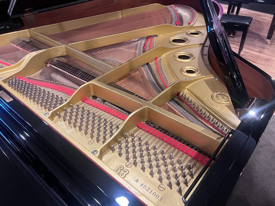 Yamaha G3A 186cm Preowned Grand Piano 4621003 - Polished Ebony