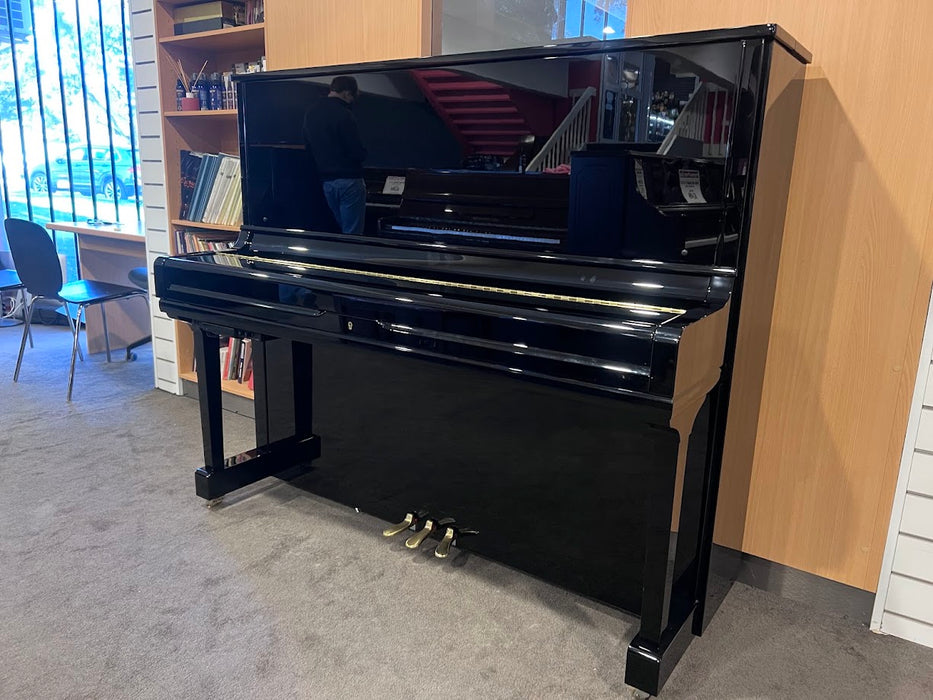 Yamaha YUS3SH3 Preowned 131cm Silent Upright Piano 6577064 - Polished Ebony
