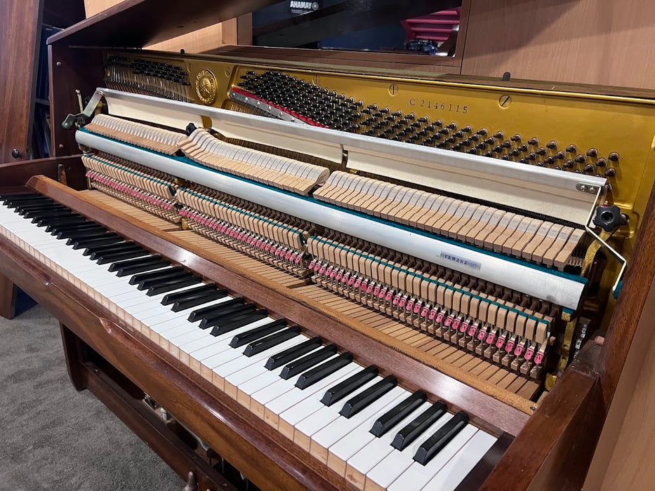 Yamaha M1C 108cm Preowned Upright Piano 2146115 - Satin Walnut