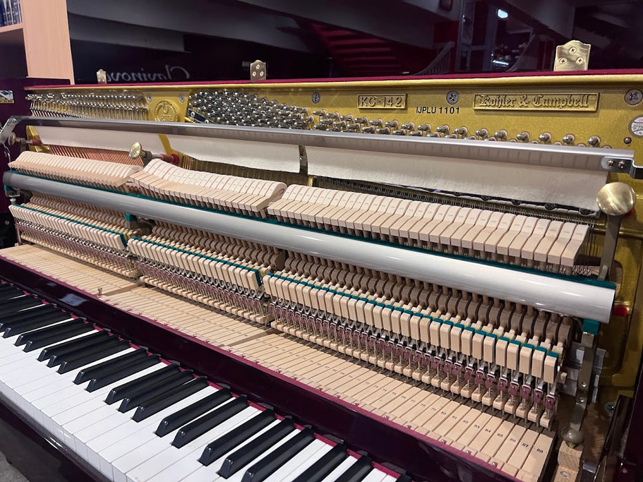 Kohler and Campbell KC-142 108cm Preowned Upright Piano IJPLU1101 - Polished Mahogany