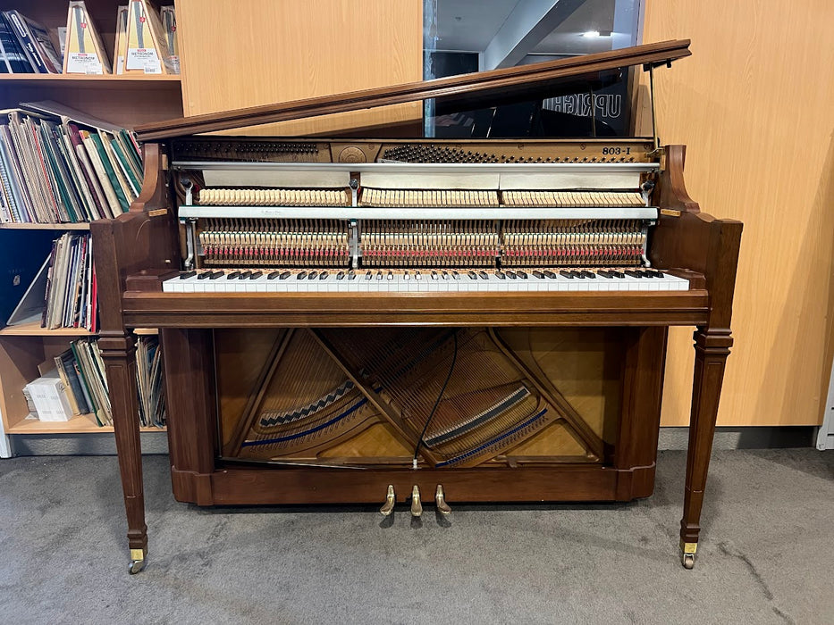 Kawai 803 112cm Preowned Upright Piano - Walnut