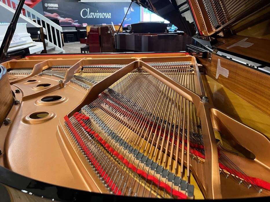 Yamaha C3L Preowned Silent Grand Piano 6003414 - Polished Ebony