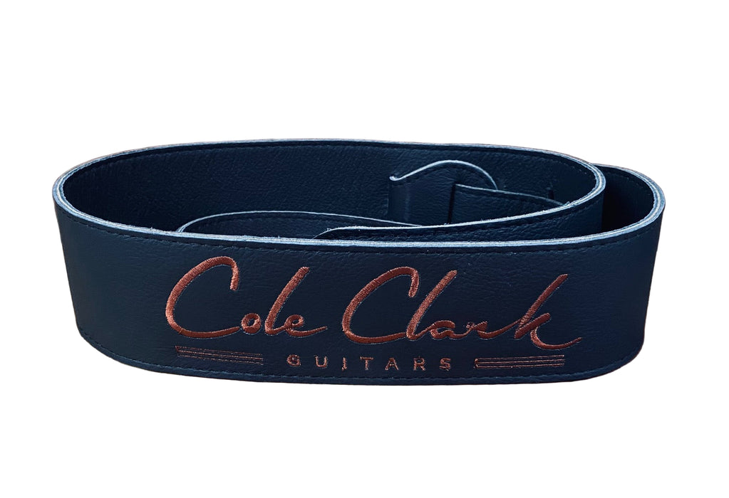 Cole Clark Deluxe Leather Strap - Black