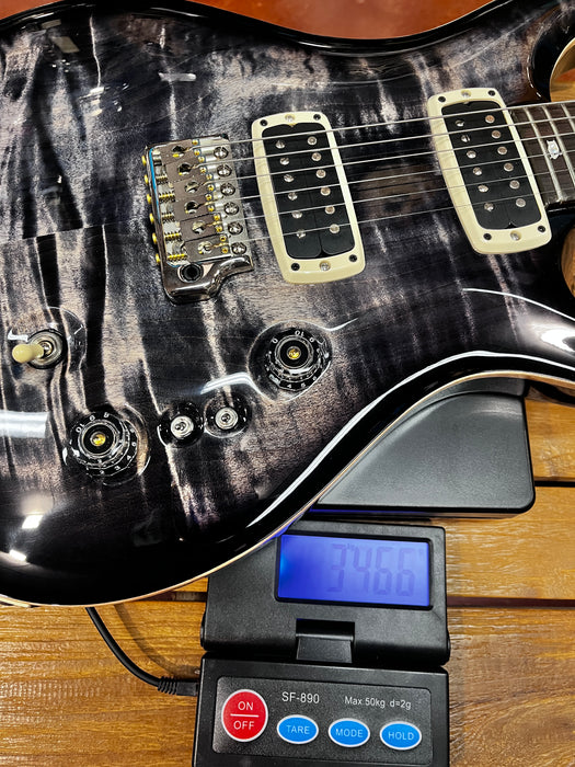 PRS Custom 24-08 - Pattern Thin - Charcoal Burst - 0395303