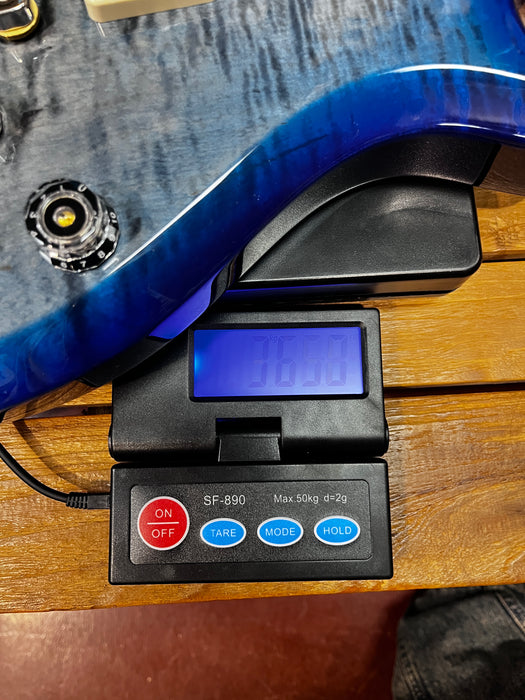 PRS S2 McCarty 594 Electric Guitar - Faded Grey Black Blue Burst - S2076105