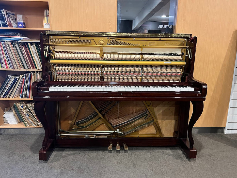 Young Chang U121 121cm Preowned Upright Piano 0210016 - Polished Mahogany