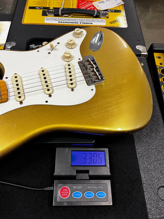 Fender Custom Shop 1958 Stratocaster Journeyman Relic w/Case - Aztec Gold - Preowned