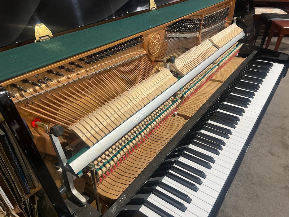 Kawai CX-4S 104cm Preowned Upright Piano 1572887 - Polished Ebony