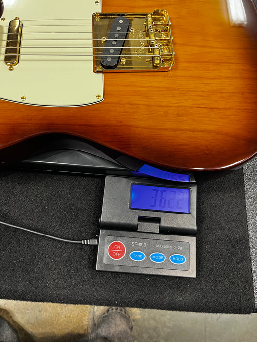 Fender 75th Anniversary Commemorative Telecaster w/Case - 2-Color Bourbon Burst - Preowned - Clearance