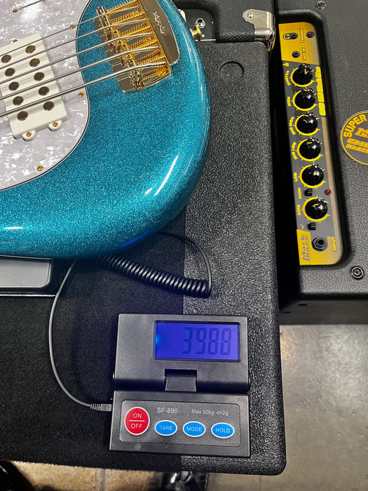 Ernie Ball Music Man StingRay Special 5 Bass Guitar - Ocean Sparkle - K05389