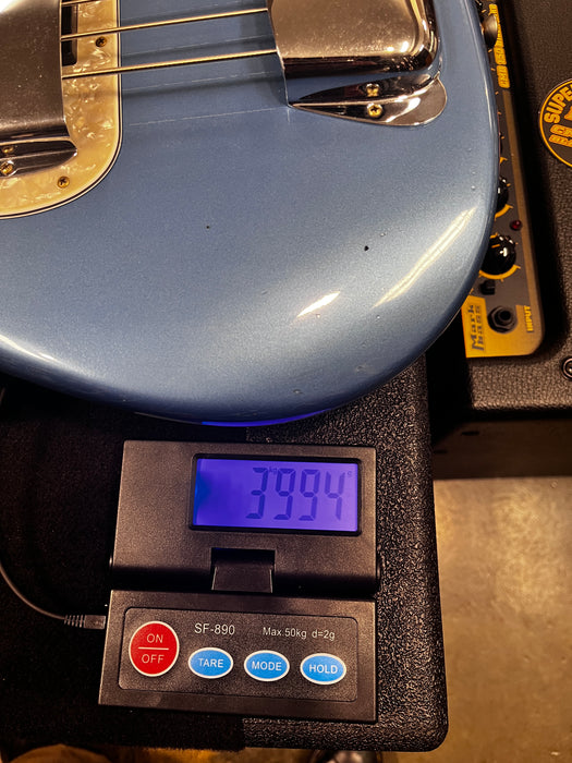 Fender Custom Shop 1962 Precision Bass Journeyman Relic - Aged Lake Placid Blue - CZ585086