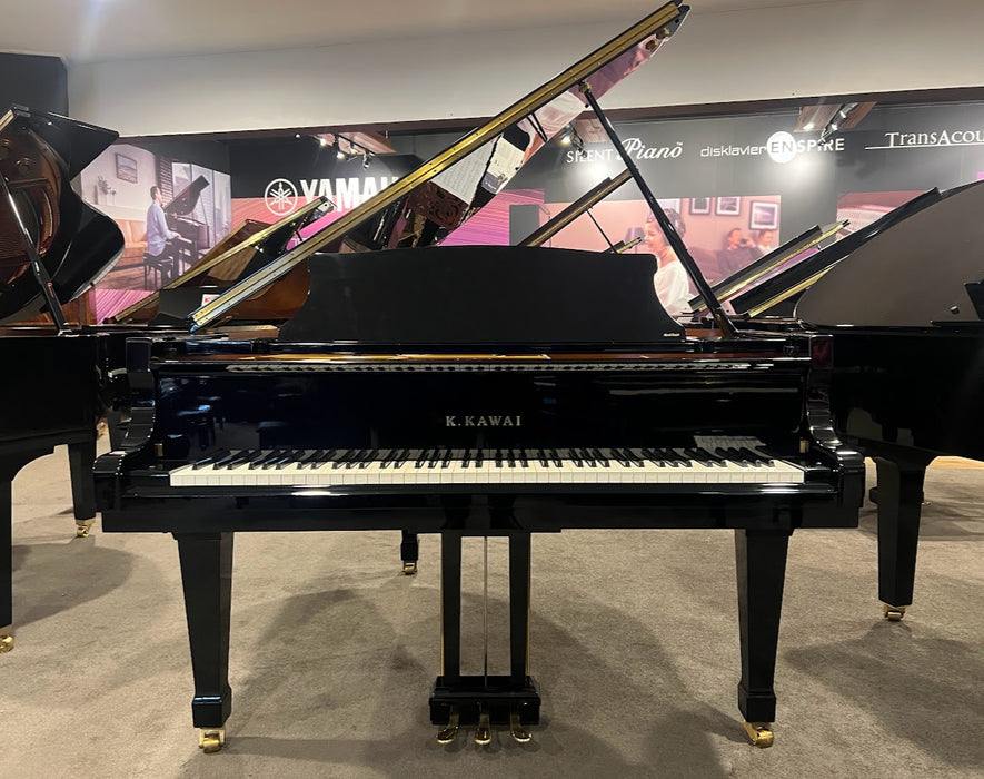 Kawai RX-2 178cm Preowned Grand Piano 2591063 - Polished Ebony