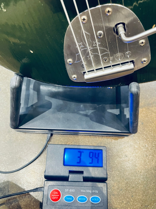 Novo Serus J Baritone Light Distress Electric Guitar - Cadillac Green