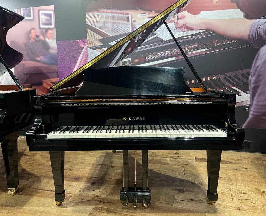 Kawai RX-3 186cm Preowned Grand Piano 2589430 - Polished Ebony