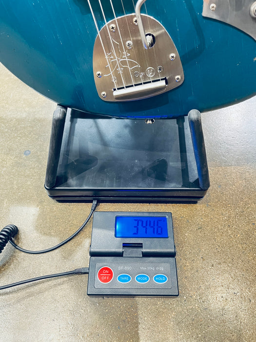 Novo Serus J Light Distress Electric Guitar - Ocean Turquoise