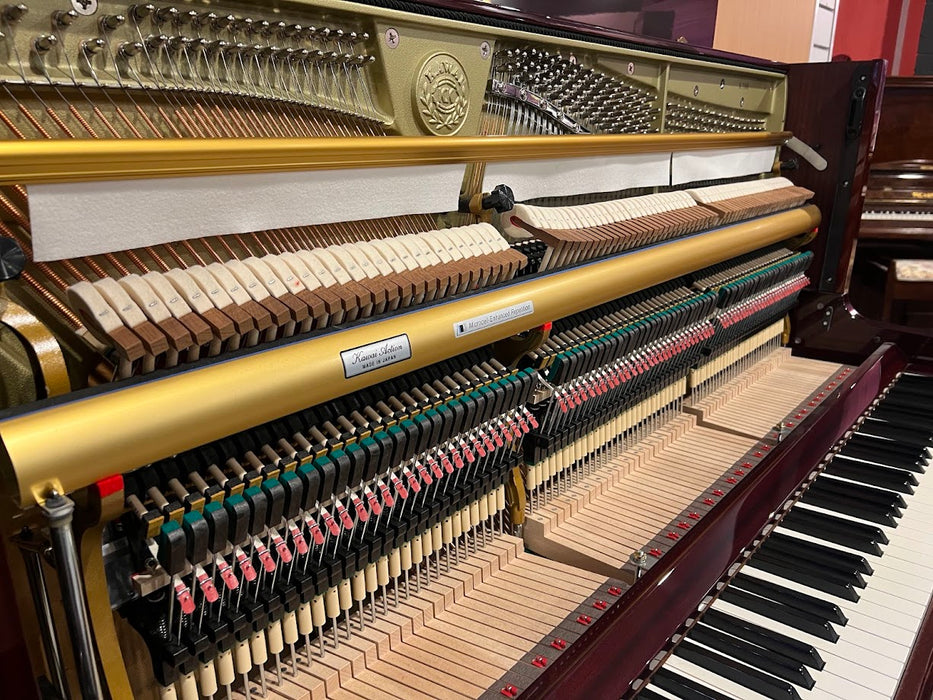 Kawai K-500 Preowned Upright Piano 2748505 - Polished Mahogany