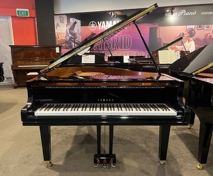 Yamaha GC1PE 161cm Preowned Grand Piano 6000538 - Polished Ebony