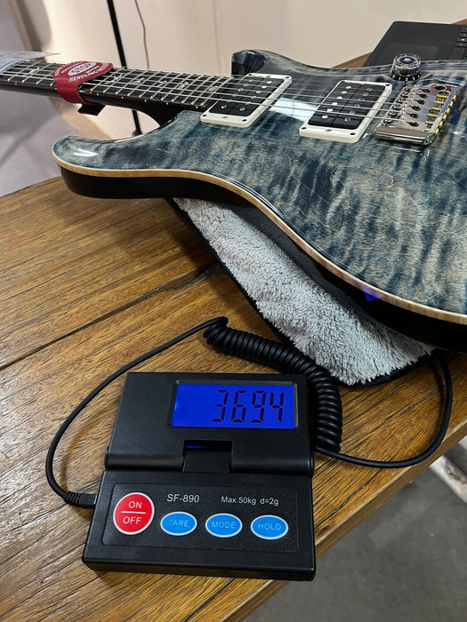 PRS Custom 24 - Pattern Thin - Faded Whale Blue - 0391042