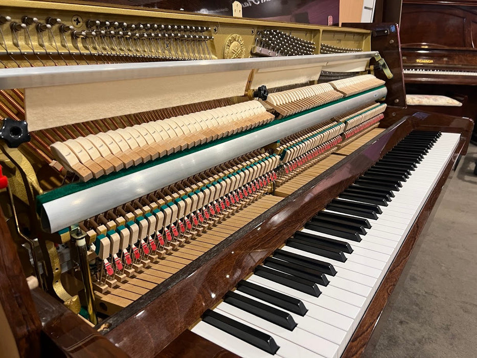 Yamaha C108 108cm Preowned Upright Piano 5008568 - Polished Walnut