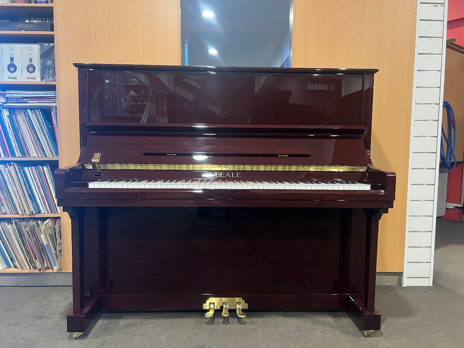 Beale UP130T5 130cm Preowned Upright Piano - Polished Walnut