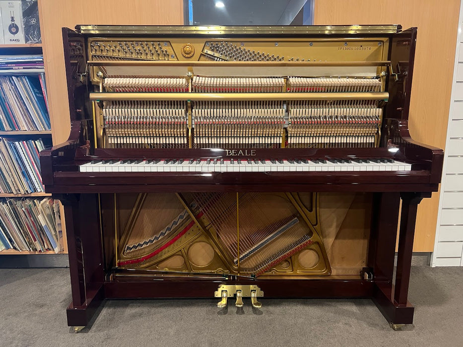 Beale UP130T5 130cm Preowned Upright Piano - Polished Walnut