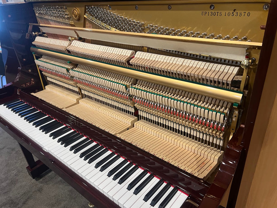 Beale UP130T5 130cm Preowned Upright Piano - Polished Walnut